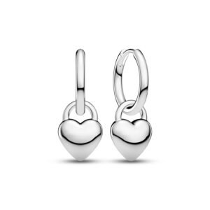 Sif Jakobs Julia Silver Heart Shaped Earrings