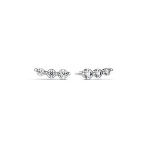 Sif Jakobs Jewellery | Earrings Tiara Piccolo (14k White Gold & Lab-Grown Diamonds)