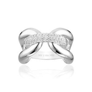 Sif Jakobs Capri Tre Ring Sterling Silver