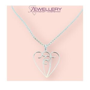 Heart of Viana Necklace Hand Crafted Sterling Silver