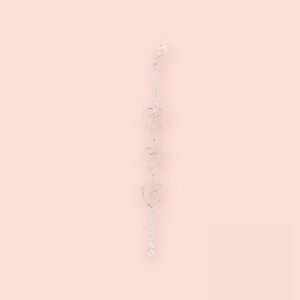 Heart of Viana Bracelet Triple Heart Hand Crafted Sterling Silver